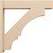 Ekena Millwork 8-in W x 40-in D x 40-in H Balboa Block Rough Cedar Woodgrain TimberThane Outlooker, Primed Tan OUTUR080X40X40BOA44RCPR - alternate 4